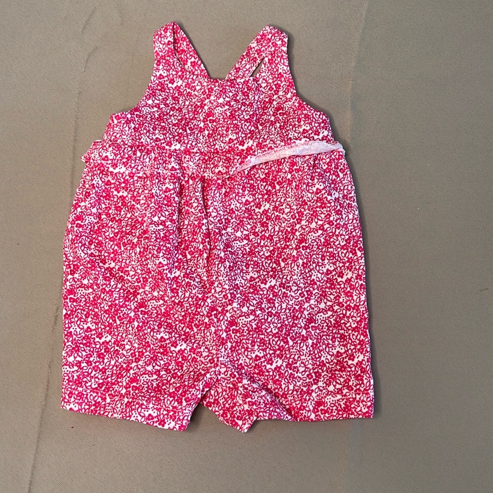 Printed romper